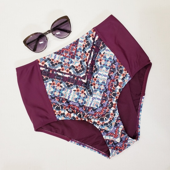 athleta high waisted bikini